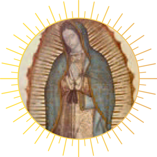 Our Lady of Guadalupe Circle graphic