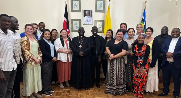 group photo from Africa trip