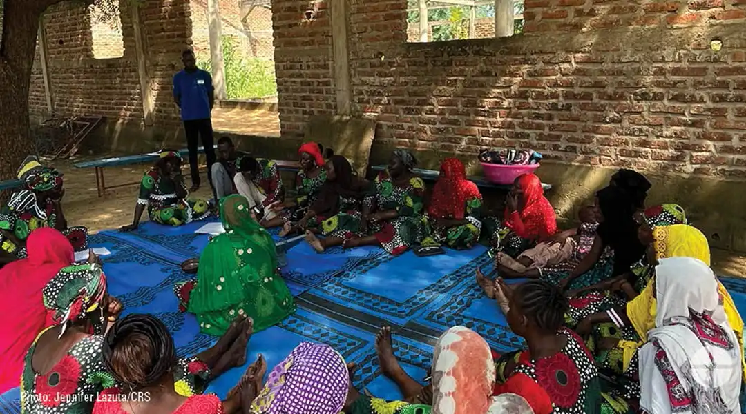 remote village gathering