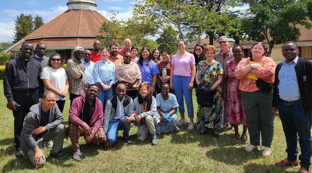 group photo from Africa