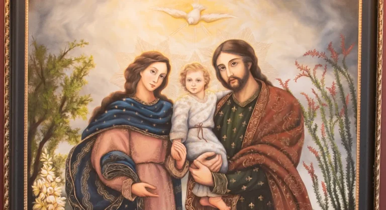painting of the Holy Family